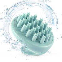 Picture of Wansen Silicone Shampoo Brush & Scalp Massager, Green