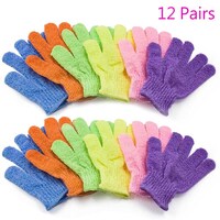 Picture of Magik Exfoliating Spa Bath Gloves, Assorted Colour - 12 Pairs
