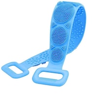 Picture of Ygxl Exfoliating Lengthen Silicone Body Back Scrubber, Blue