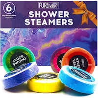 Picture of Pure Nature Lux Spa Aromatherapy Shower Steamers, Multicolour - 6Pcs