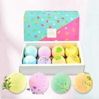 Picture of Yippee Organic Surprise Bath Bombs Gift Set, 8 Pieces