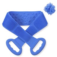 Picture of Glandu Back Scrubber for Shower Exfoliating & Silicon Body Brush, Blue