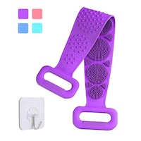 Picture of Linkland Silicone Back Scrubber for Shower, Purple