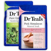 Picture of Dr Teal'S Epsom Salt Bath Combo Pack, 6 Lbs Total