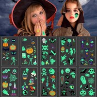 Picture of Blns Halloween Temporary Luminous Tattoos Glow in The Dark