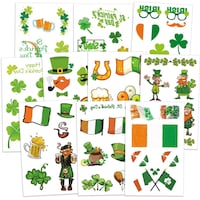 Picture of Konsait St. Patricks Day Temporary Tattoos, 10Sheets