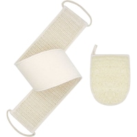Picture of Marx Natural Loofah Body Scrubber Set with Glove