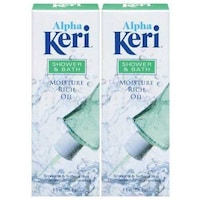 Keri Keri Shower & Bath Oil, Pack of 2 - 8oz
