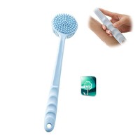 Picture of Kindfu Soft Silicone Back Scrubber & Hair Scalp Massager, Blue