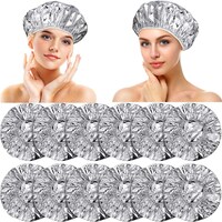 Picture of Willbond Aluminum Foil Deep Conditioning Caps, 12in, Silvery - 12Pcs