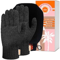 Sun Labs Exfoliating Body Gloves and Self-Tanner Application Mitt - Pack of 3