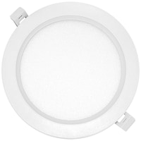 Glowia Slim Panel LED Light, Round, 6W, White