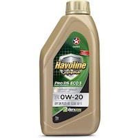 Picture of Caltex Gasoline Pro DS Eco 5 Fully Synthetic Havoline, SAE 0W-20, 1L, Carton of 12