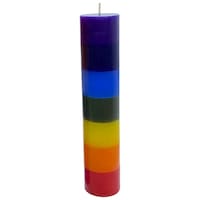 Picture of Parkash 7 Storey Candle, Multicolour
