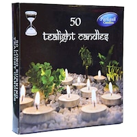 Picture of Parkash Wax Tealight Candles, Pack of 50