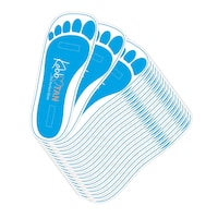Kobbtan Spray Tan Feet Pads for Sunless Spray Tanning, Blue, 60 Pairs - 120Feets