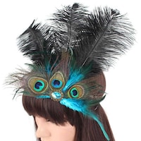 A&C Indian Feather Headband And Headpiece for Women