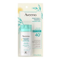 Picture of Aveeno Positively Mineral Sensitive Skin SPF 40+ Sunscreen, 1.4 Fl. oz