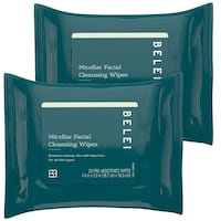 Picture of Belei Oil-free Micellar Facial Cleansing Wipes, Pack of 2
