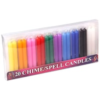 Picture of Parkash Chime Candles, Multicolour, Pack of 20,