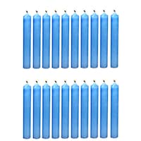 Picture of Parkash Chime Candles, Light Blue, Pack of 20