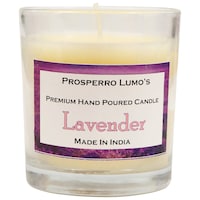 Picture of Parkash Premium Hand Poured Glass Candle, Lavender