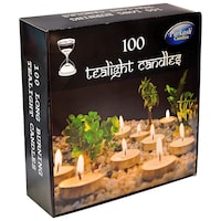 Picture of Parkash Metal Tealight Candles, Pack of 100