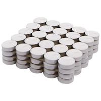 Picture of Parkash Paraffin Wax Tea Light Candles, Pack of 100