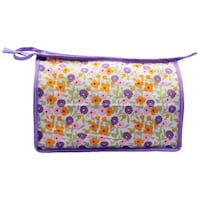 HVE Waterproof Multipurpose Cosmetic Pouch Bag, 8 inch, Multicolour