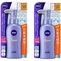 Picture of Nivea Face & Body Sun Protect Water Gel with Spf 50/Pa+++, Set of 2 - 140g