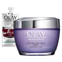 Picture of Olay Regenerist Night Recovery Cream Face Moisturizer Gift Set, 1.7 OZ