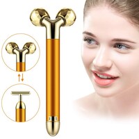 Picture of MIUSSAA 2 in 1 Golden Skin Beauty Face Massager