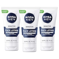 Picture of Nivea Men Sensitive Face Lotion with Spf 15, Pack of 3 - 2.5 OZ