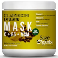 Picture of Sage Organix Collagen Boosting Exfoliating Acne Face Mask with Vit C