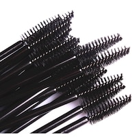 Picture of Lifecart Disposable Eyelash Brushes Wands Mascara Applicator Brush Kits, Black, 50 Pcs