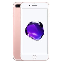 Apple iPhone 7 Plus, 4G, 128GB - Rose Gold (Refurbished)
