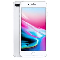 Apple iPhone 8 Plus, 4G, 64GB - Silver (Refurbished)