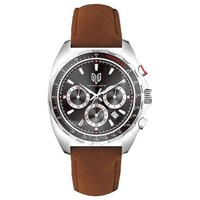 Picture of Michael Bans Exclusive Men's Chronograph Watch, Brown & Silver