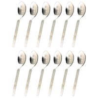 Picture of Parage Stainless Steel Table Spoons, Delux, Set Of 12, Silver