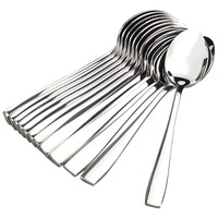 Picture of Parage Stainless Steel Table Spoons, Set of 12, Silver