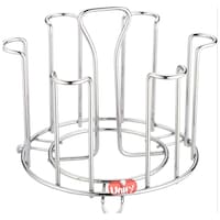 Picture of Unify Stainless Steel Glass Holder for 6 Glasses