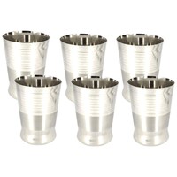 Picture of Unify Designer Stainless Steel Glasses, Set of 6