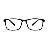 Tom Oliver UV Protected Rectangle Shape Eyewear, Black