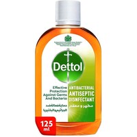 Dettol Antibacterial Antiseptic Liquid, 125ml, Carton Of 96 Pcs