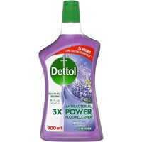 Dettol Lavender Antibacterial Long Lasting Floor Cleaner, 900ml, Carton Of 12 Pcs