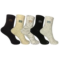 Starvis Men's Solid Ankle Socks, SJE0788762, Multicolour, Pack of 5