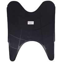 Ramanta Two Wheeler PVC Floor Mat, Yamaha Fascino, Black