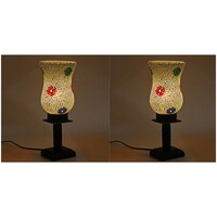 Picture of Afast Decorative Glass Table Lamp, AFST741983, 12 x 25cm, Multicolour