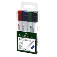 Faber-Castell White Board Marker - Set of 4