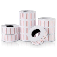 Picture of Atlas Price Labels Rolls, White